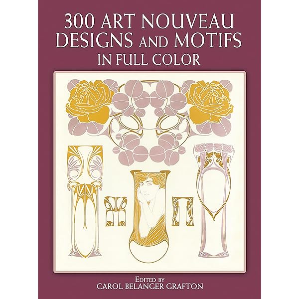 洋書　A guide to art nouveau style Amazon.co.jp: The Art Nouveau Style Book of Alphonse Mucha